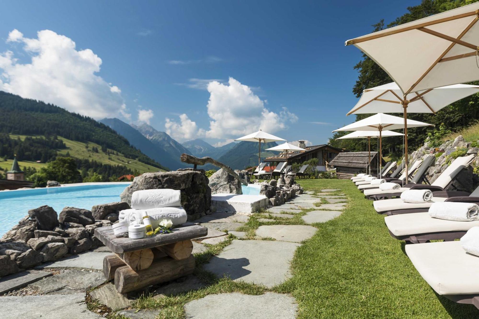 Lanig Hotel Resort&Spa - Wellness Und Feinschmeckerhotel - Family Owned And Managed Oberjoch Eksteriør bilde